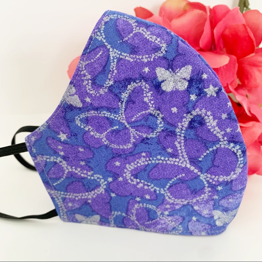 2/$20 Triple Layer Handmade Face Mask